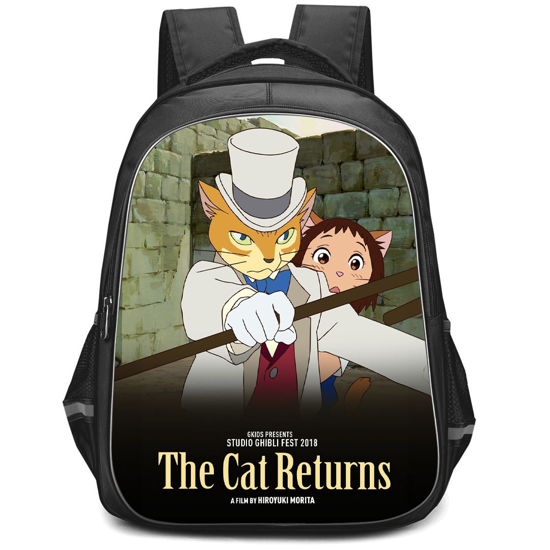 The Cat Returns Backpack StudentPack - The Cat Returns Studio Ghibli Fest 2018 Poster
