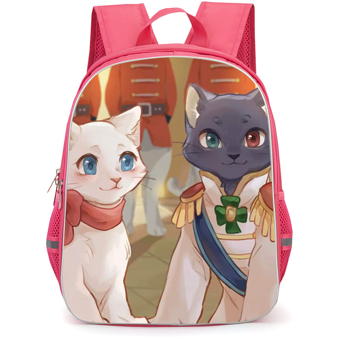 The Cat Returns Backpack StudentPack - The Cat Returns Yuki And Prince Lune Portrait Paint Poster