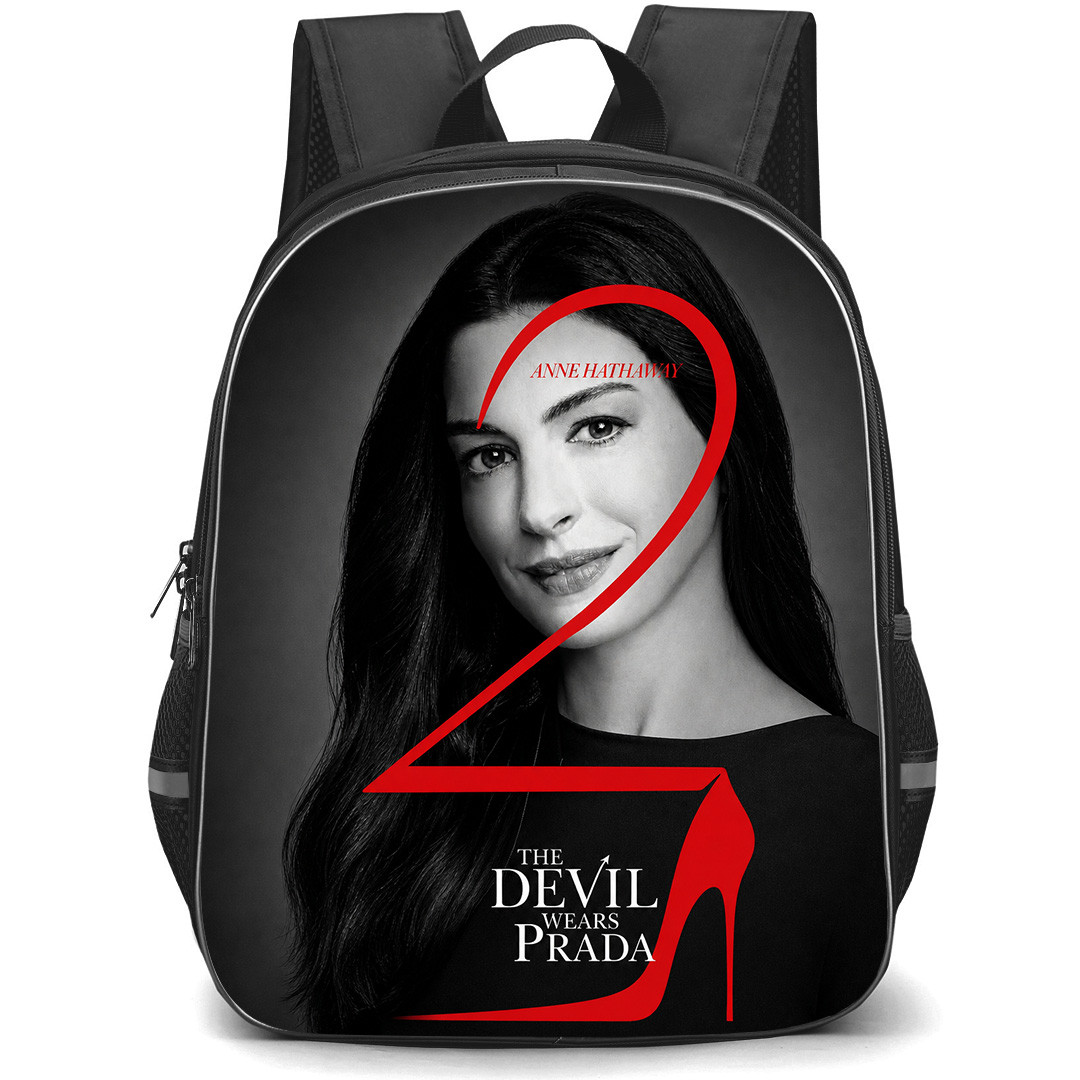 The Devil Wears Prada Andrea Sachs Backpack School Bag StudentPack - Andrea Sachs Grayscale Portrait Series Poster
