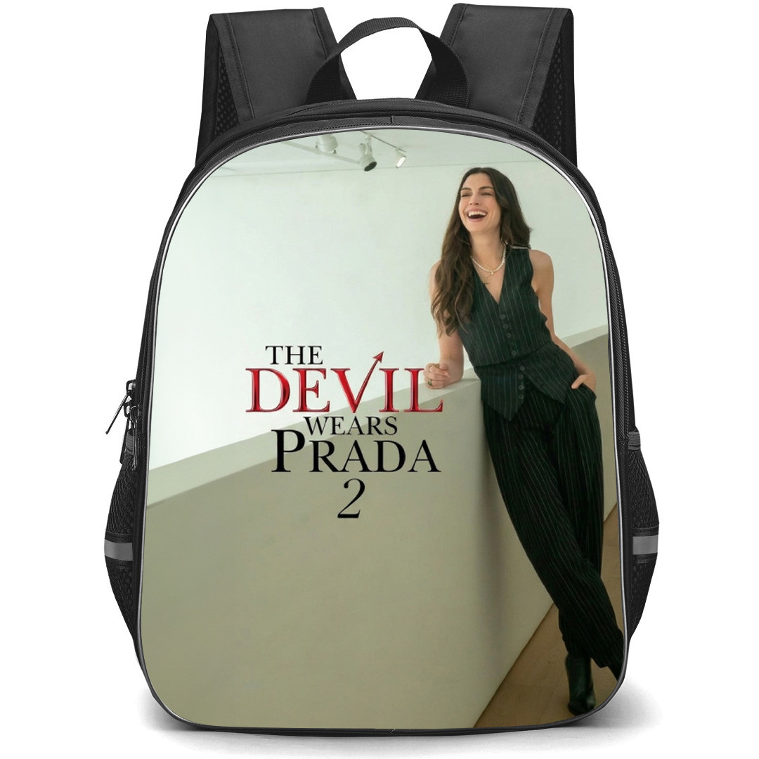 The Devil Wears Prada Andrea Sachs Backpack School Bag StudentPack - Andrea Sachs Laughing Portrait Series Poster