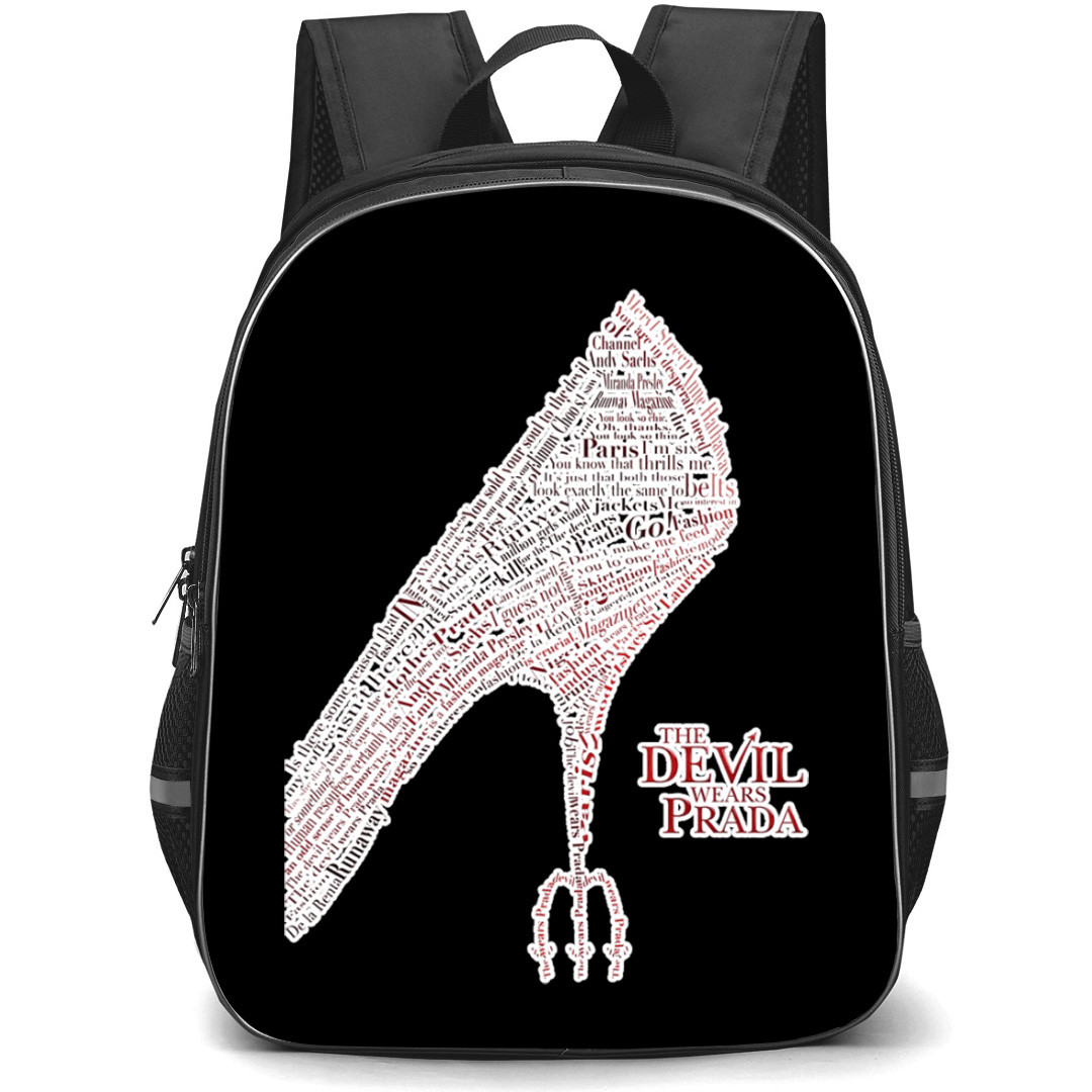 The Devil Wears Prada Backpack School Bag StudentPack - The Devil Wears Prada Typo Series Sticker