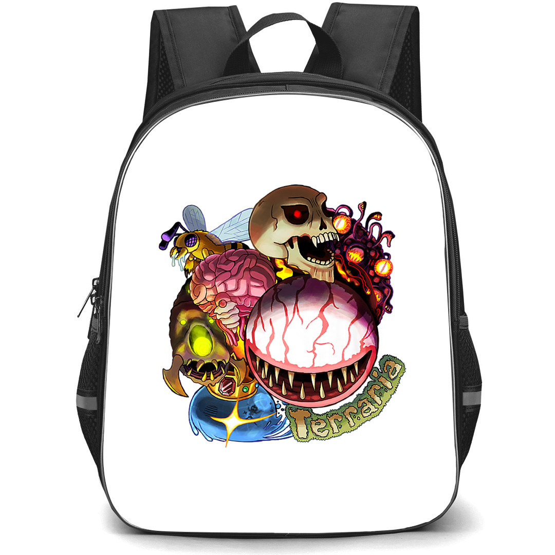Terraria Backpack StudentPack - Boss Rush Cartoon Art