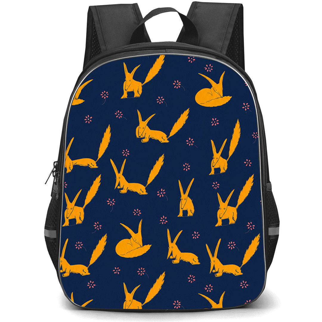 The Little Prince The Fox Backpack School Bag StudentPack - The Fox Seamless Pattern Art Poster