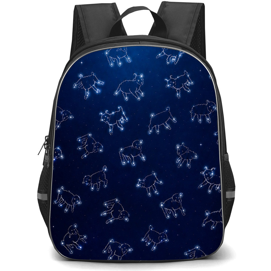 The Little Prince Sheep Backpack School Bag StudentPack - Sheep Constellation Galaxy Edition Poster