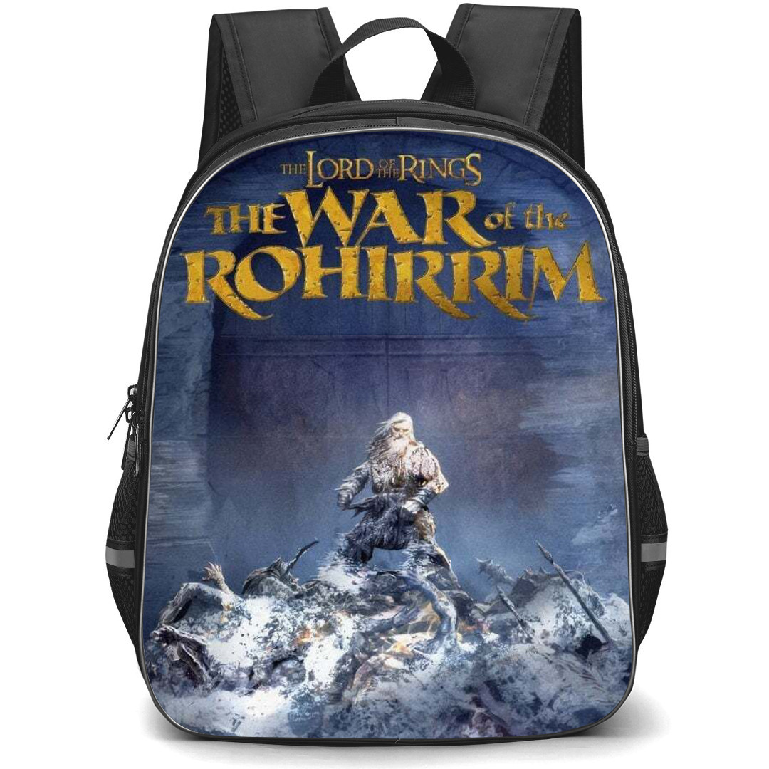 The Lord of the Rings The War of the Rohirrim Backpack StudentPack - Helm Avatar Snow Poster