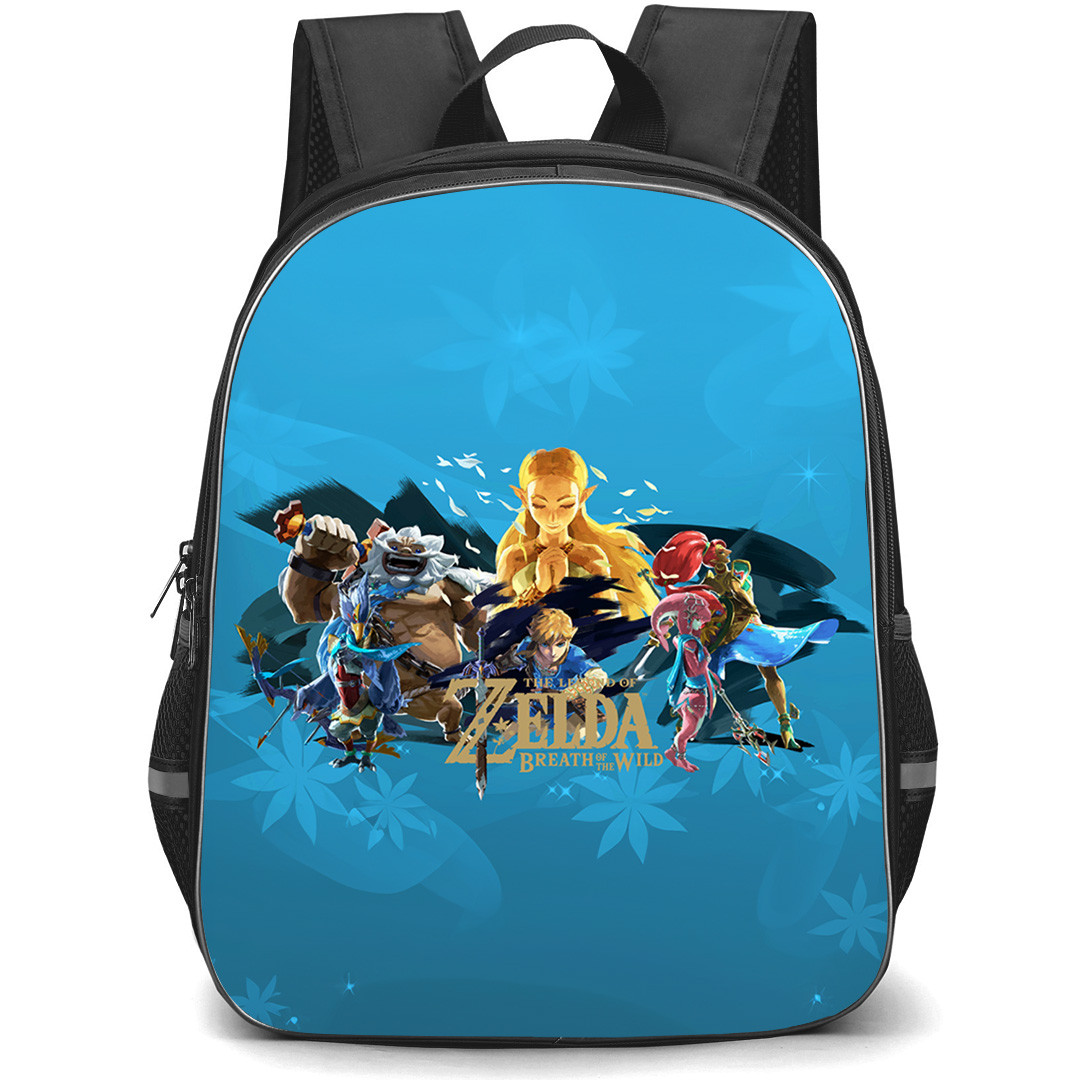 The Legend Of Zelda Backpack StudentPack - Breath Of The Wild Fierce Poster