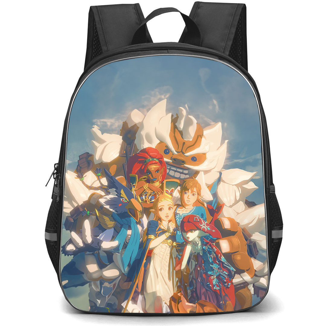 The Legend Of Zelda Backpack StudentPack - Characters Cartoon Art