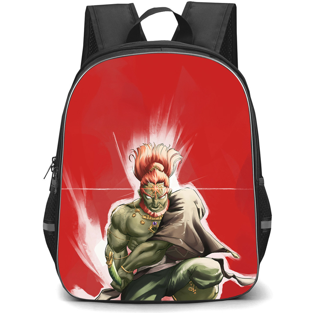 The Legend Of Zelda Ganondorf Backpack StudentPack - Ganondorf Rage