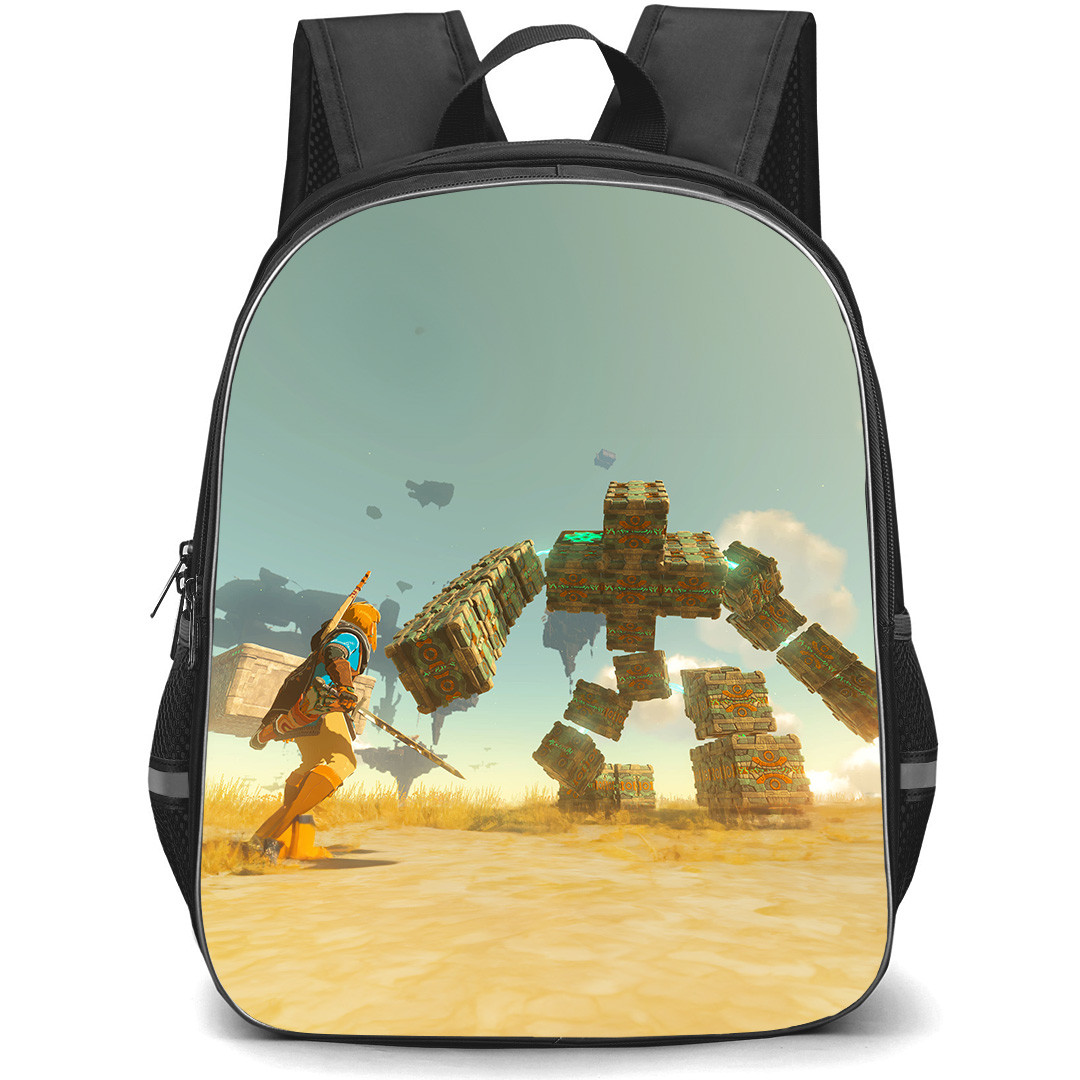 The Legend Of Zelda Link Backpack StudentPack - Link Flux Construct Fighting