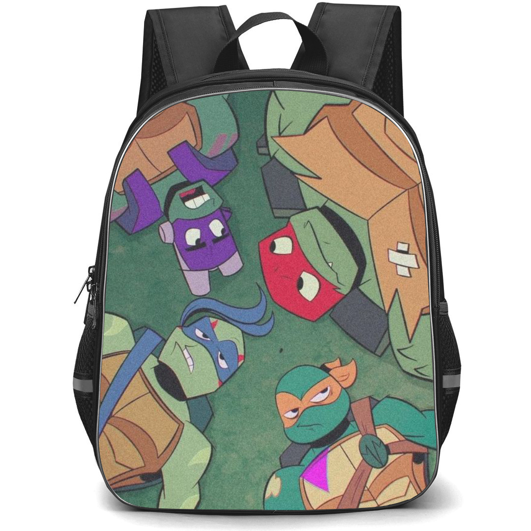 Teenage Mutant Ninja Turtles Backpack StudentPack - Teenage Mutant Ninja Turtles Characters Vintage Art