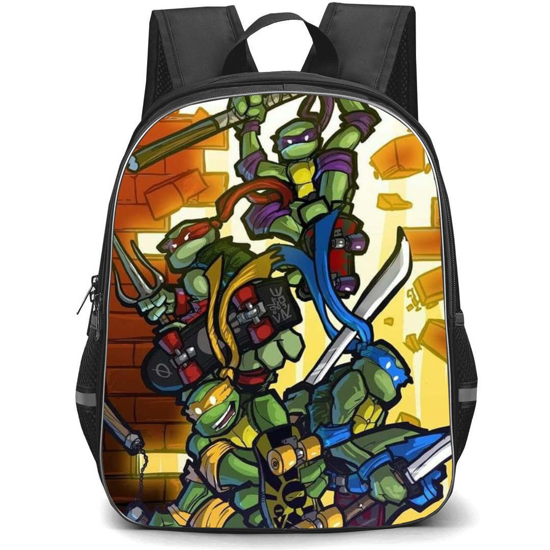 Teenage Mutant Ninja Turtles Backpack StudentPack - Teenage Mutant Ninja Turtles Chibi Art