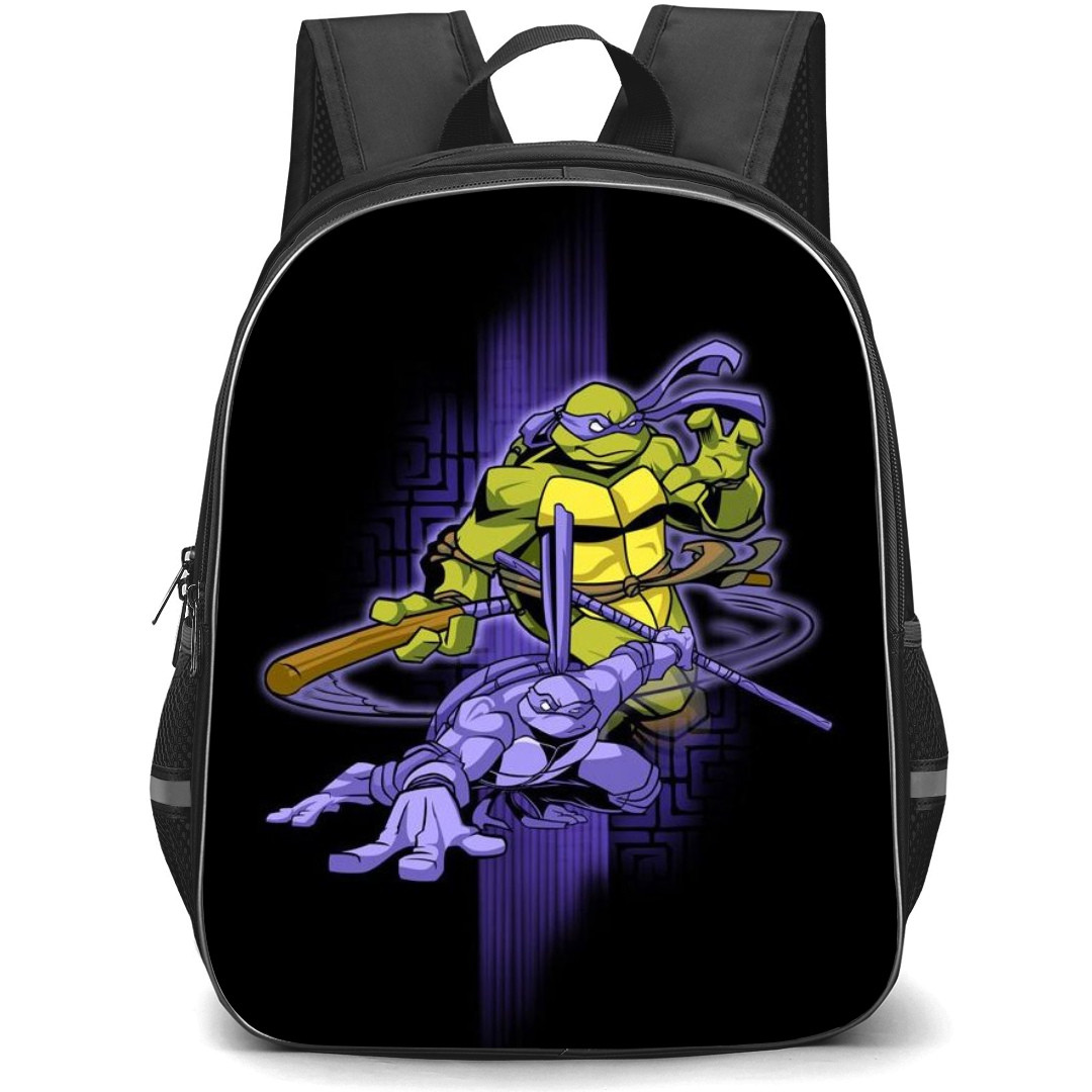 Teenage Mutant Ninja Turtles Donatello Backpack StudentPack - Donatello Black Background
