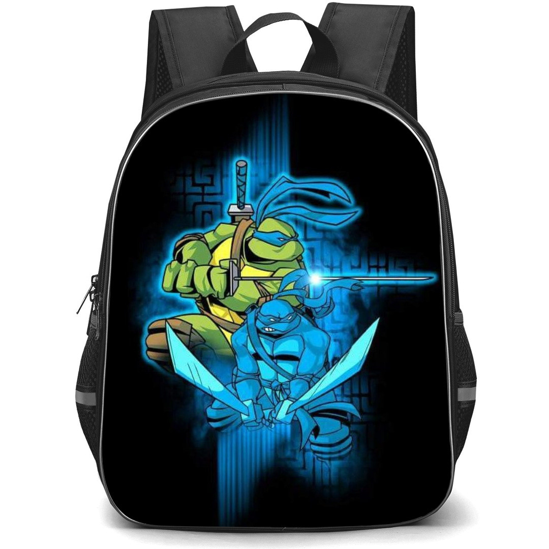 Teenage Mutant Ninja Turtles Leonardo Backpack StudentPack - Leonardo Black Background