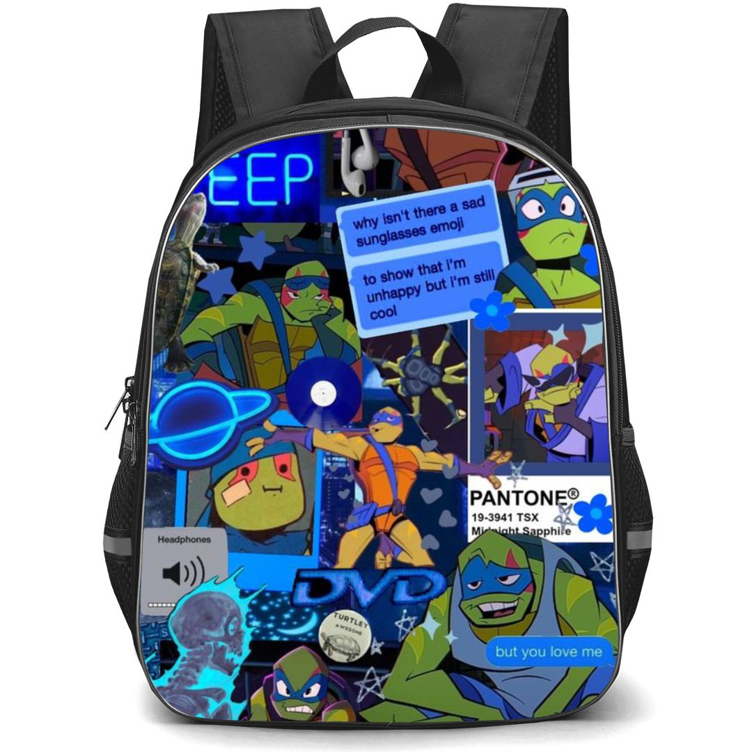Teenage Mutant Ninja Turtles Leonardo Backpack StudentPack - Leonardo Collage