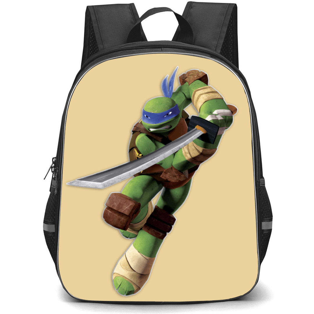 Teenage Mutant Ninja Turtles Leonardo Backpack StudentPack - Leonardo Sword Attack 3D