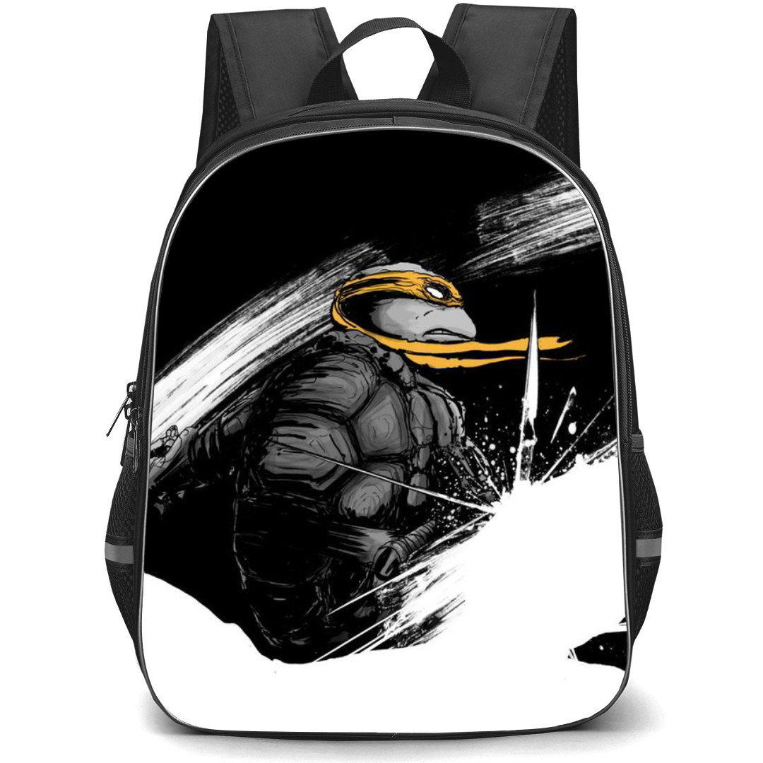 Teenage Mutant Ninja Turtles Michelangelo Backpack StudentPack - Michelangelo Black Portrait