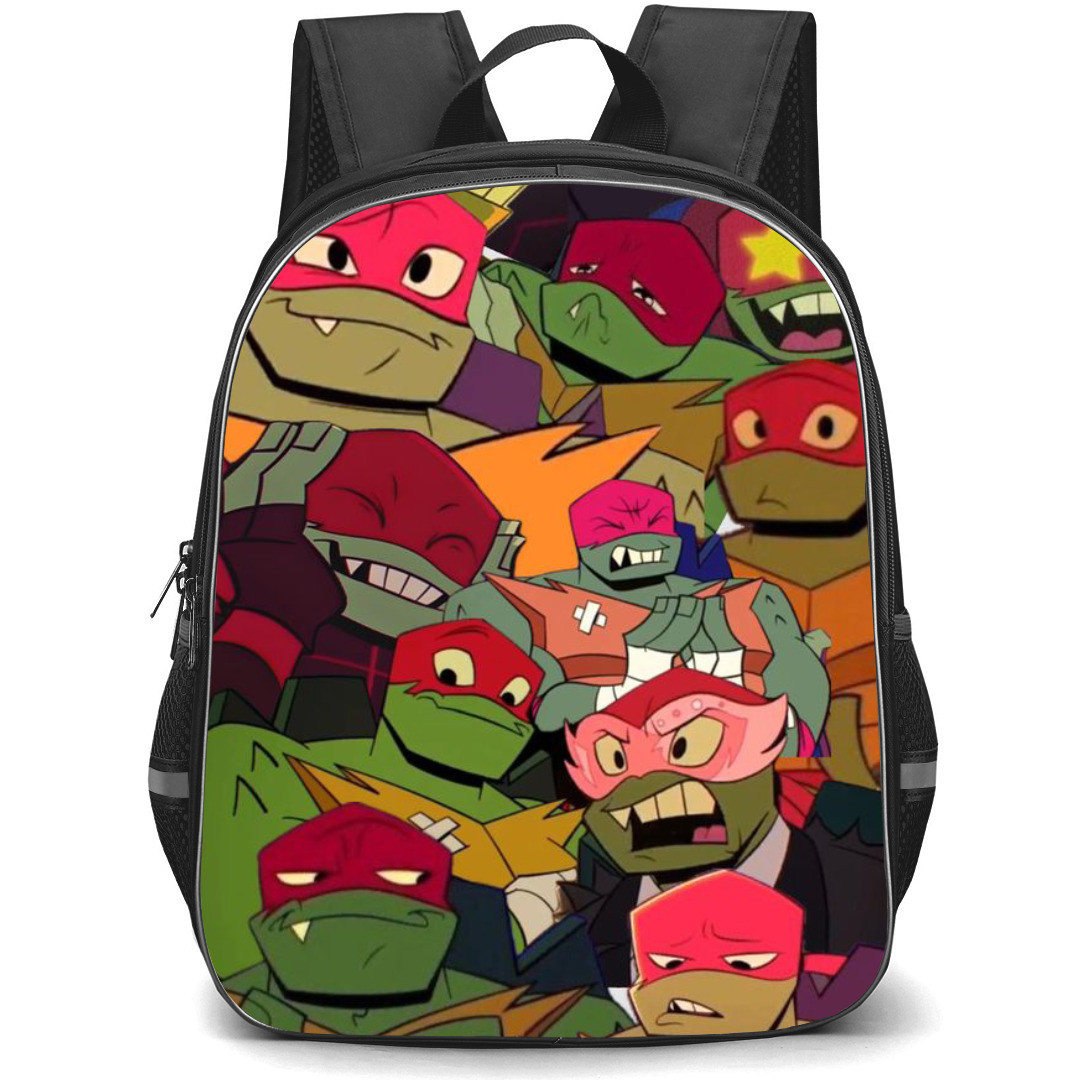Teenage Mutant Ninja Turtles Raphael Backpack StudentPack - Raphael Collage Cartoon Art