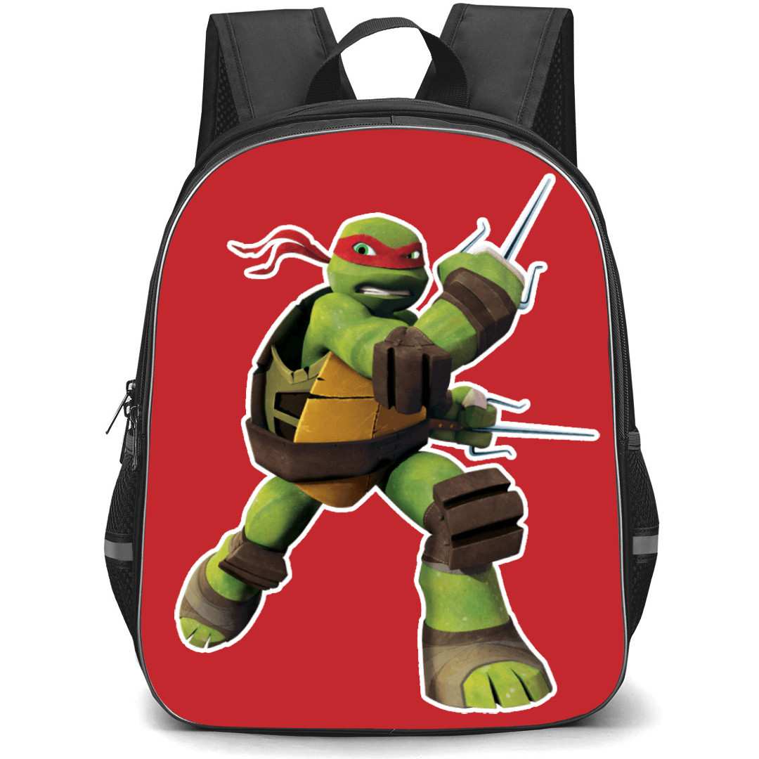 Teenage Mutant Ninja Turtles Raphael Backpack StudentPack - Raphael Sais Attack
