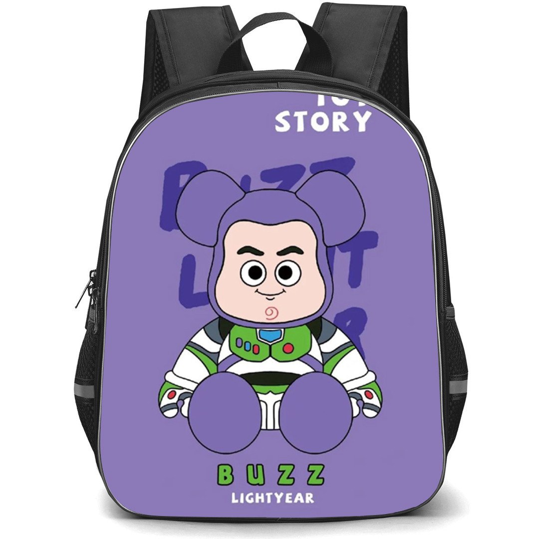 Toy Story Buzz Lightyear Backpack StudentPack - Buzz Lightyear Baby Illustration Art On Purple Background