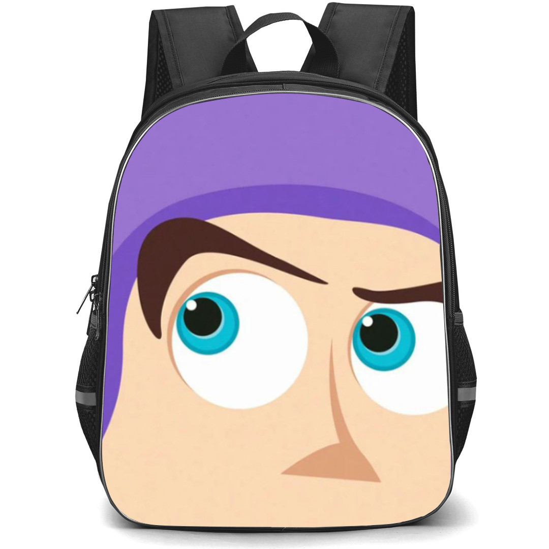 Toy Story Buzz Lightyear Backpack StudentPack - Buzz Lightyear Half Avatar Illustration Art Poster