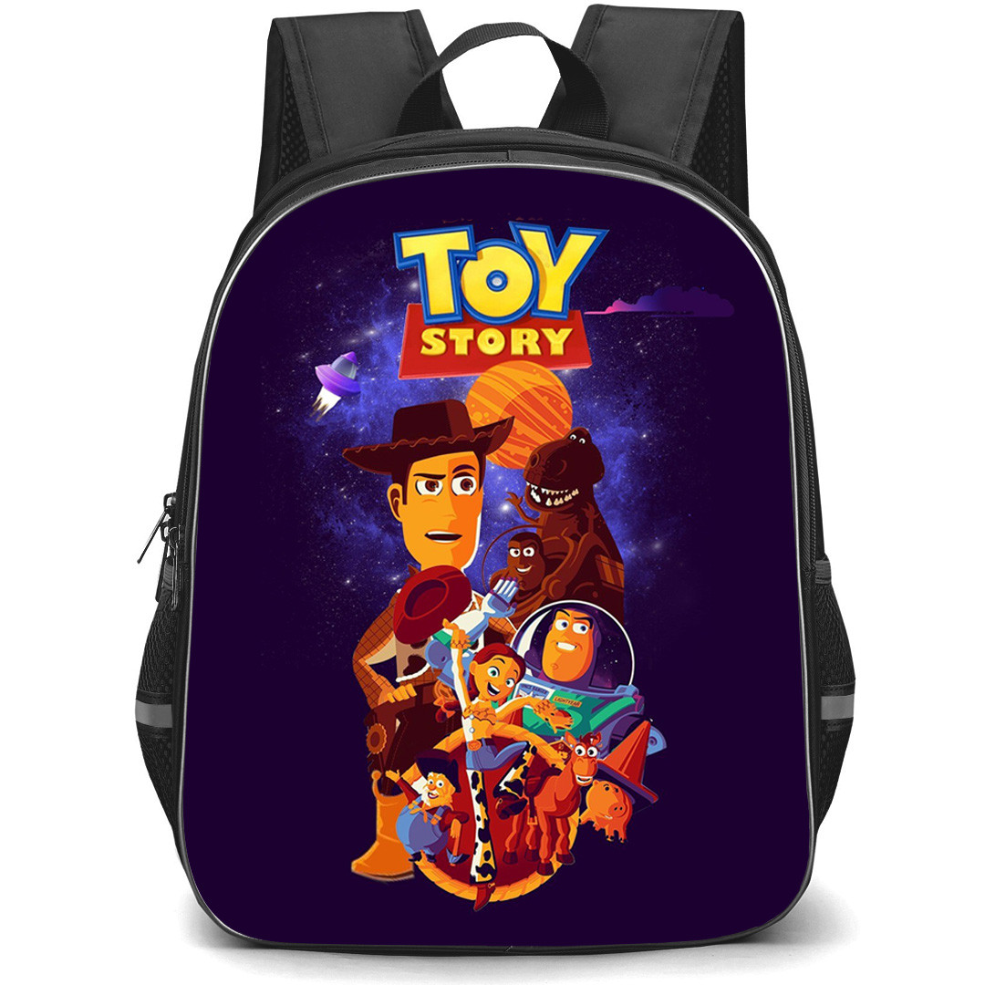 Toy Story Backpack StudentPack - Characters Poster Purple Pop Art