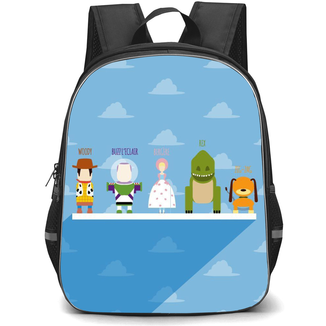 Toy Story Backpack StudentPack - Toy Story Characters Pixar Art Poster
