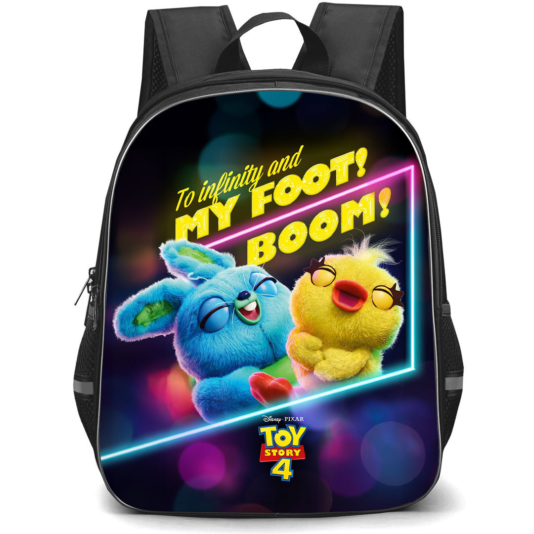 Toy Story Ducky Bunny Backpack StudentPack - Ducky Bunny Boom Poster Movie Art