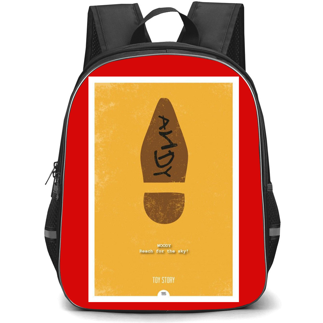 Toy Story Backpack StudentPack - Toy Story Inspired Minimalist Movie Poster Sticker