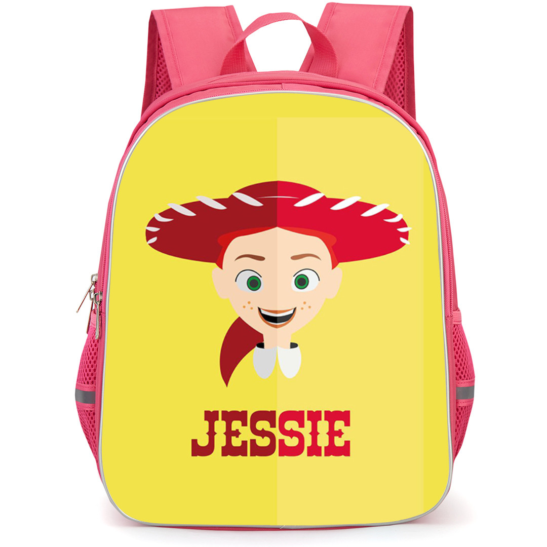 Toy Story Jessie Backpack StudentPack - Jessie Avatar Illustration Art On Yellow Background