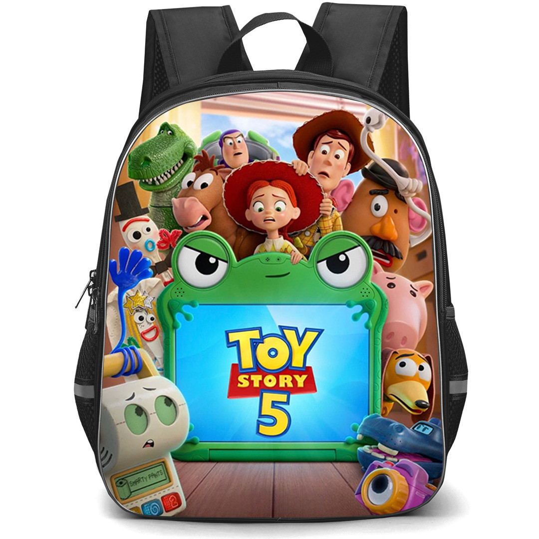 Toy Story 5 Backpack School Bag StudentPack - Toy Story 5 Ultimate Toy Crew Poster