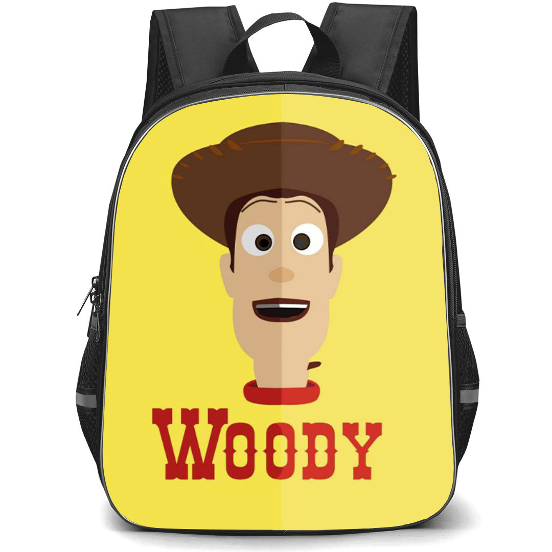 Toy Story Woody Backpack StudentPack - Woody Avatar Illustration Art On Yellow Background