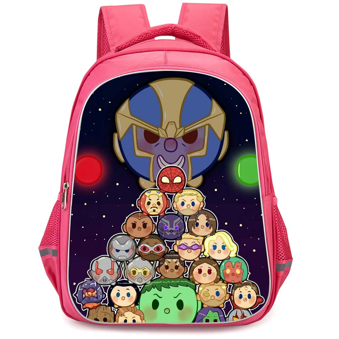 Disney Tsum Tsum Backpack StudentPack - Disney Tsum Tsum Avengers Infinity War Poster