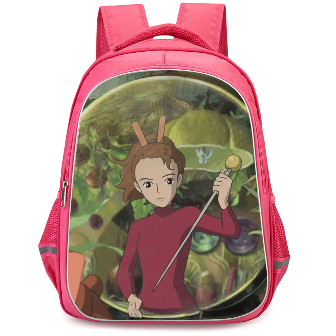 The Secret World of Arrietty Backpack StudentPack - Arrietty Holding A Pin Poster