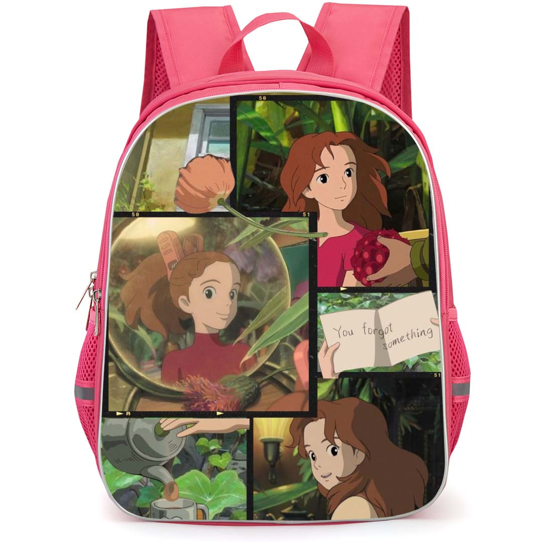 The Secret World of Arrietty Backpack StudentPack - Arrietty Portrait Collage