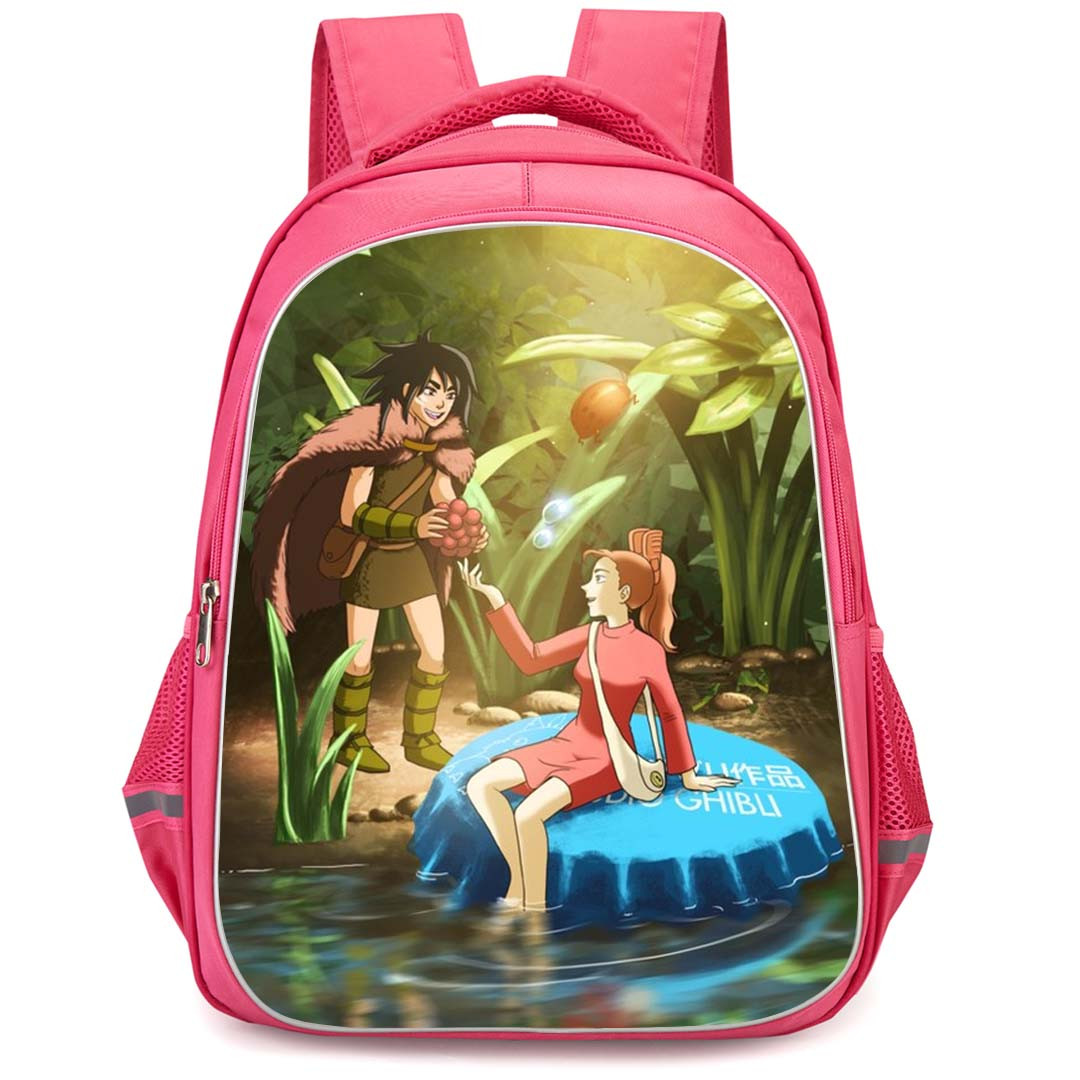 The Secret World of Arrietty Spiller Backpack StudentPack - Spiller Gives Fruits To Arrietty Poster