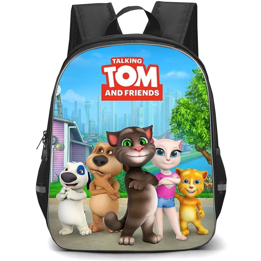 Talking Tom Backpack StudentPack - Talking Tom And Friends Poster