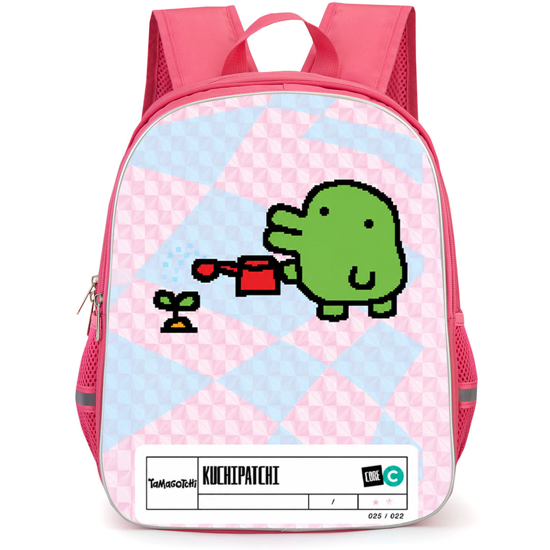 Tamagotchi Kuchipatchi Backpack School Bag StudentPack - Kuchipatchi Chase Card Poster