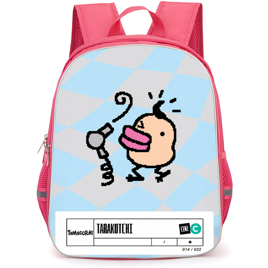 Tamagotchi Tarakotchi Backpack School Bag StudentPack - Tarakotchi Singing Virtual Pet Character Poster