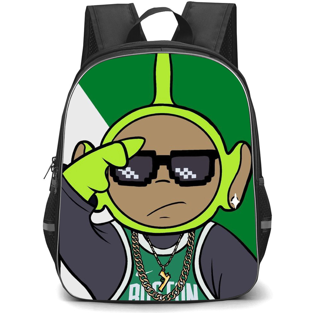 Teletubbies Dipsy Backpack StudentPack - Dipsy Hiphop Boston Jersey