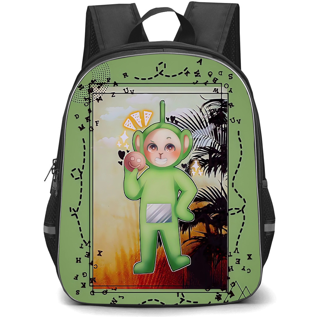 Teletubbies Dipsy Backpack StudentPack - Dipsy Holding Smiley Illustration