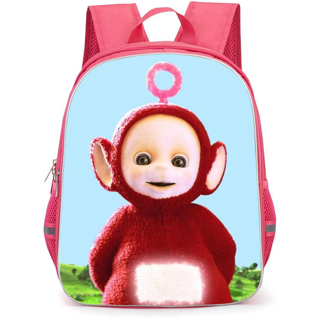 Teletubbies Po Backpack StudentPack - Po Blue Sky Background