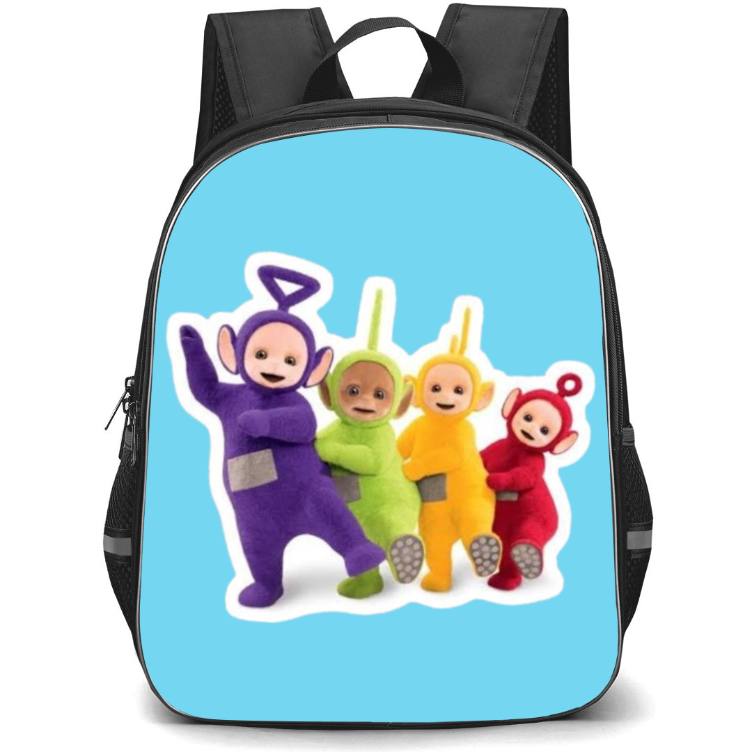 Teletubbies Backpack StudentPack - Teletubbies Train Left Foot Up