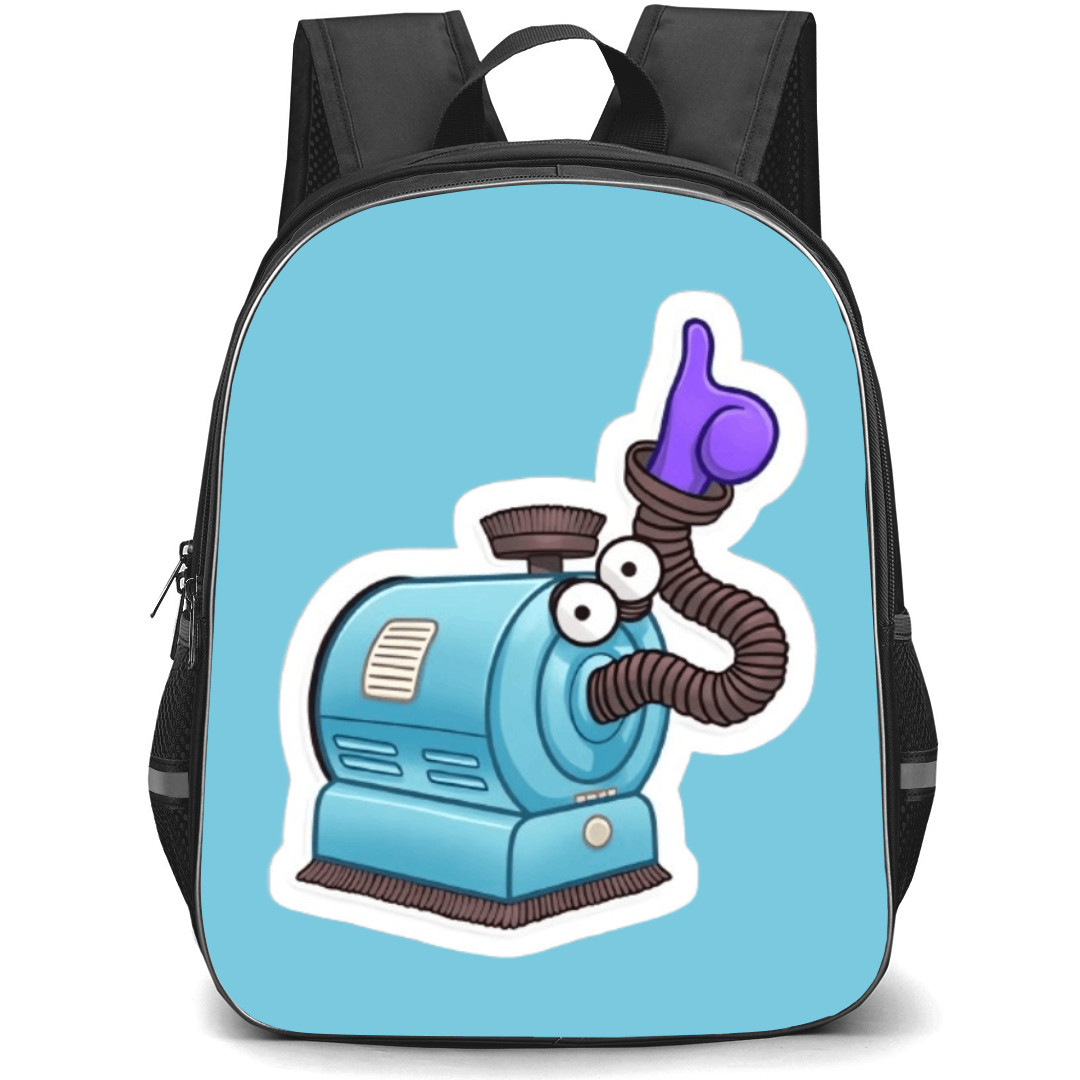 Teletubbies Backpack StudentPack - Teletubbies Vaccuum Sticker Art
