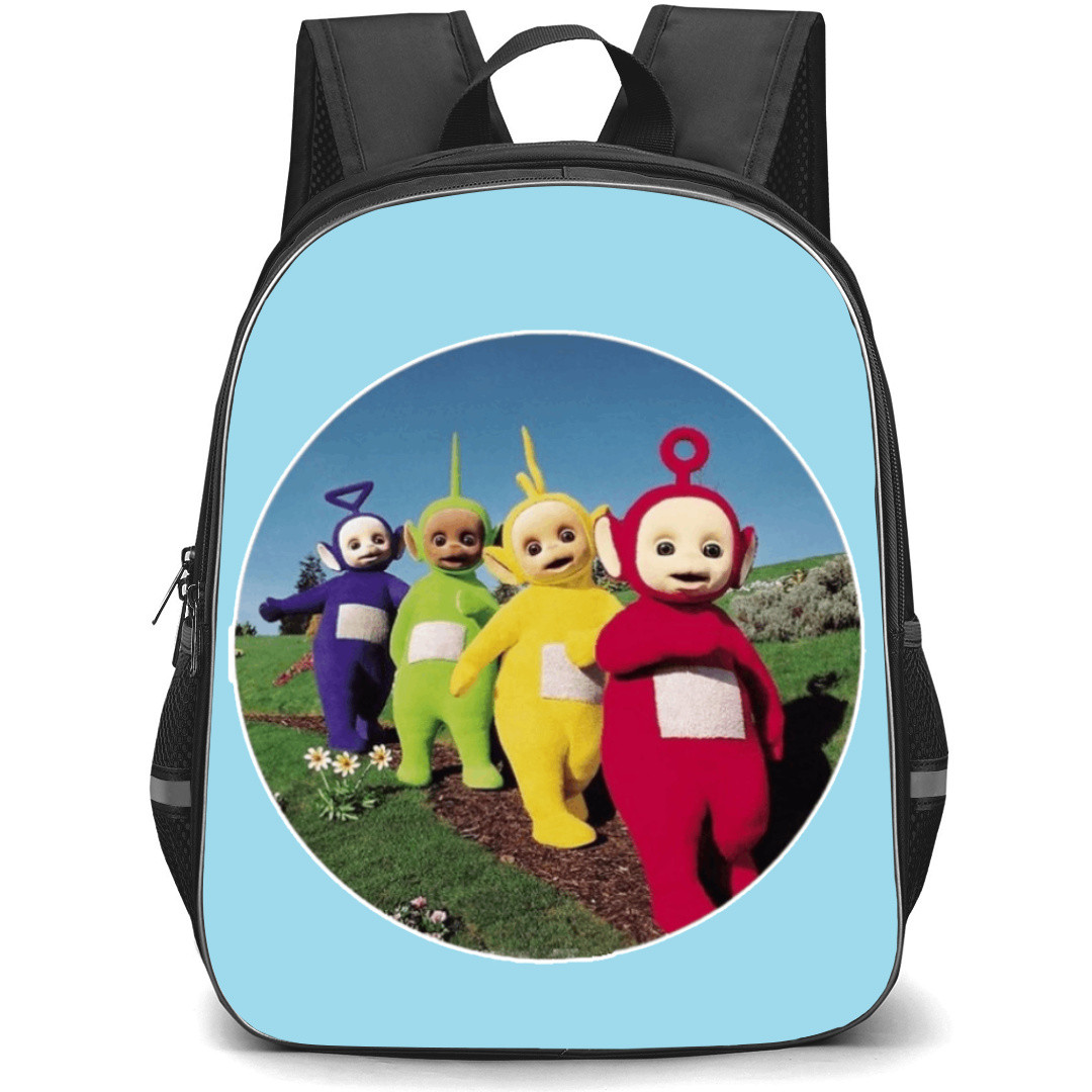 Teletubbies Backpack StudentPack - Teletubbies Walking TV Poster