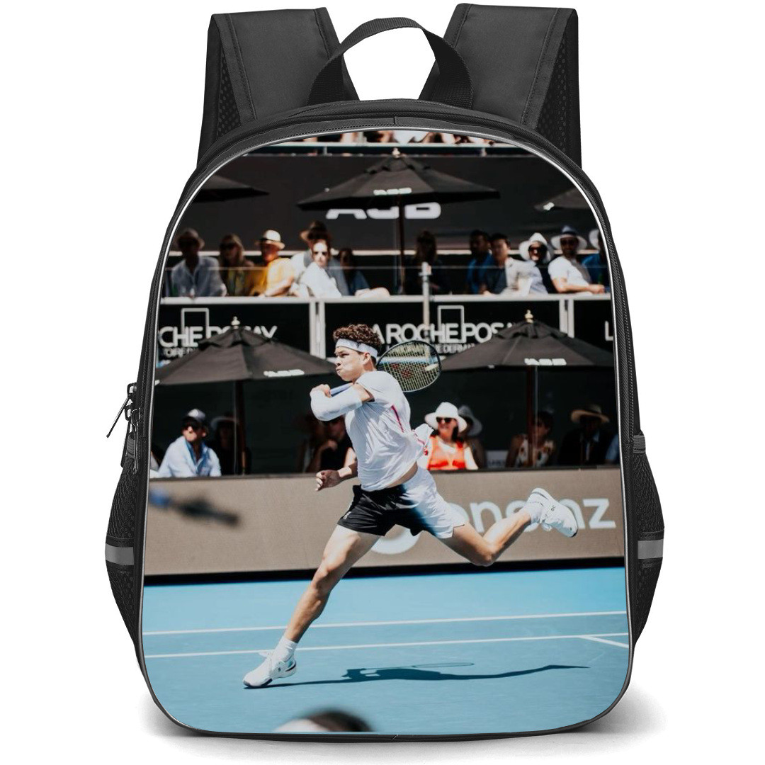 Ben Shelton Backpack School Bag StudentPack - Ben Shelton Full Back Hand Swing Pose