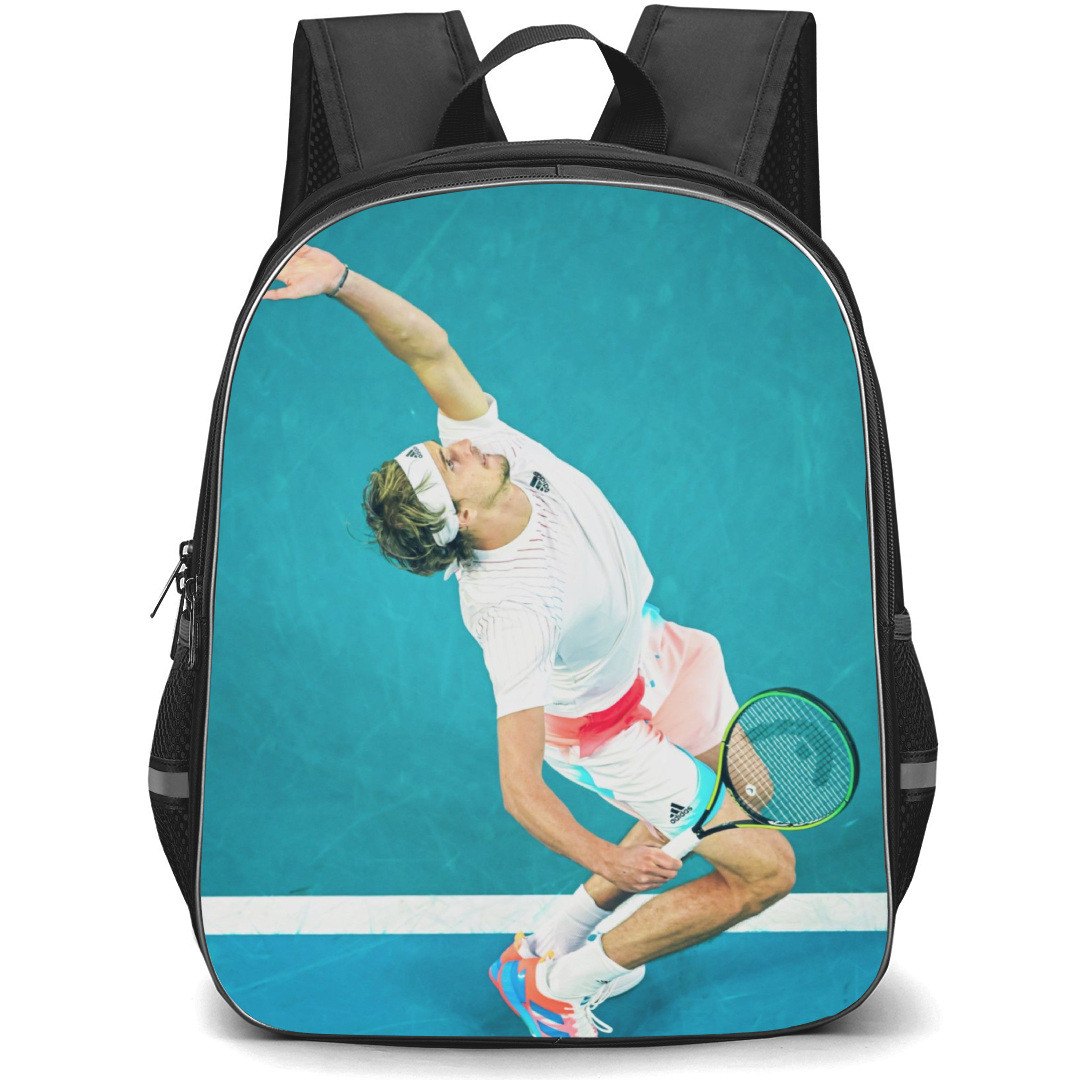 Alexander Zverev Backpack StudentPack - Alexander Zverev Serving
