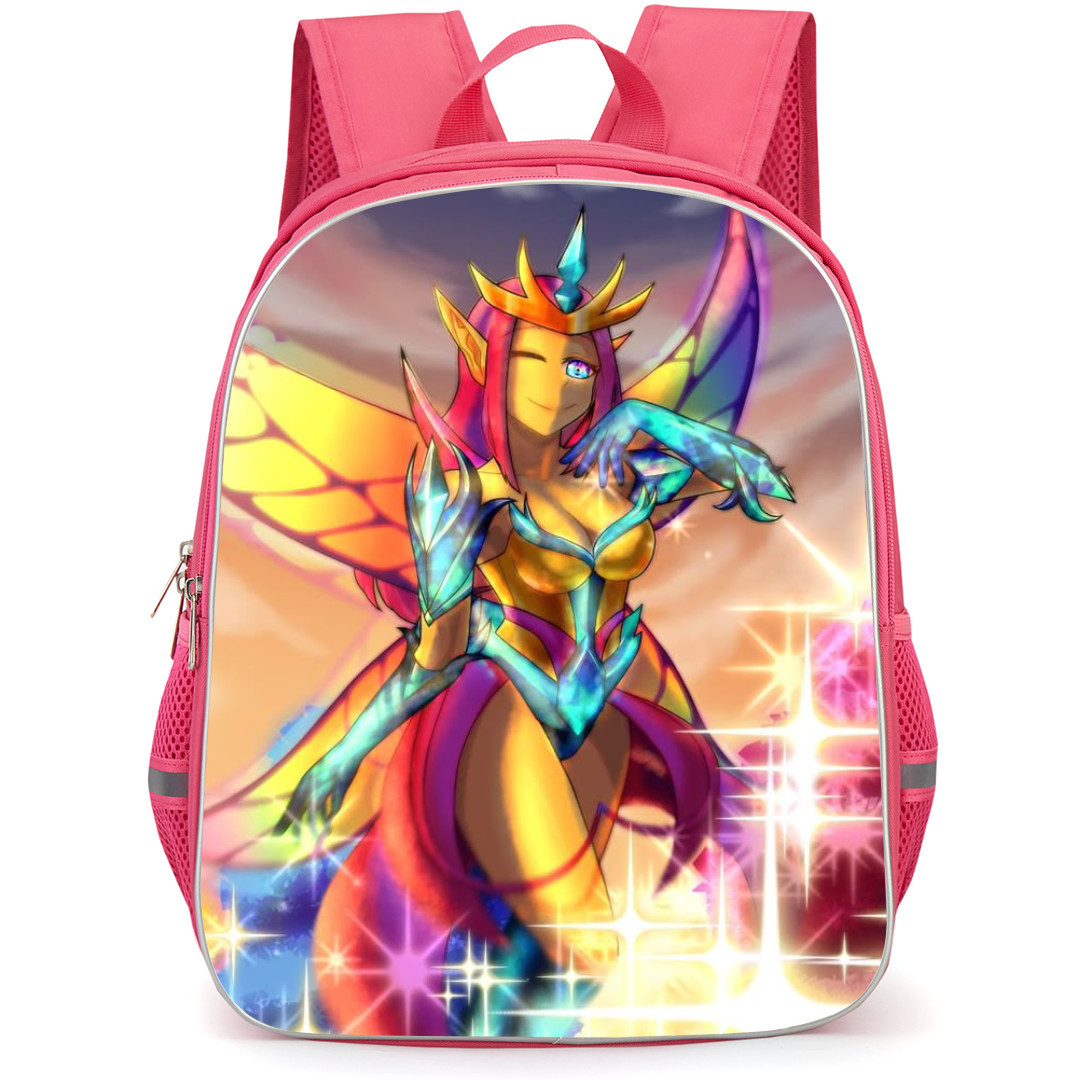 Terraria Empress of Light Backpack School Bag StudentPack - Empress of Light Winking Glimmering Portrait Poster