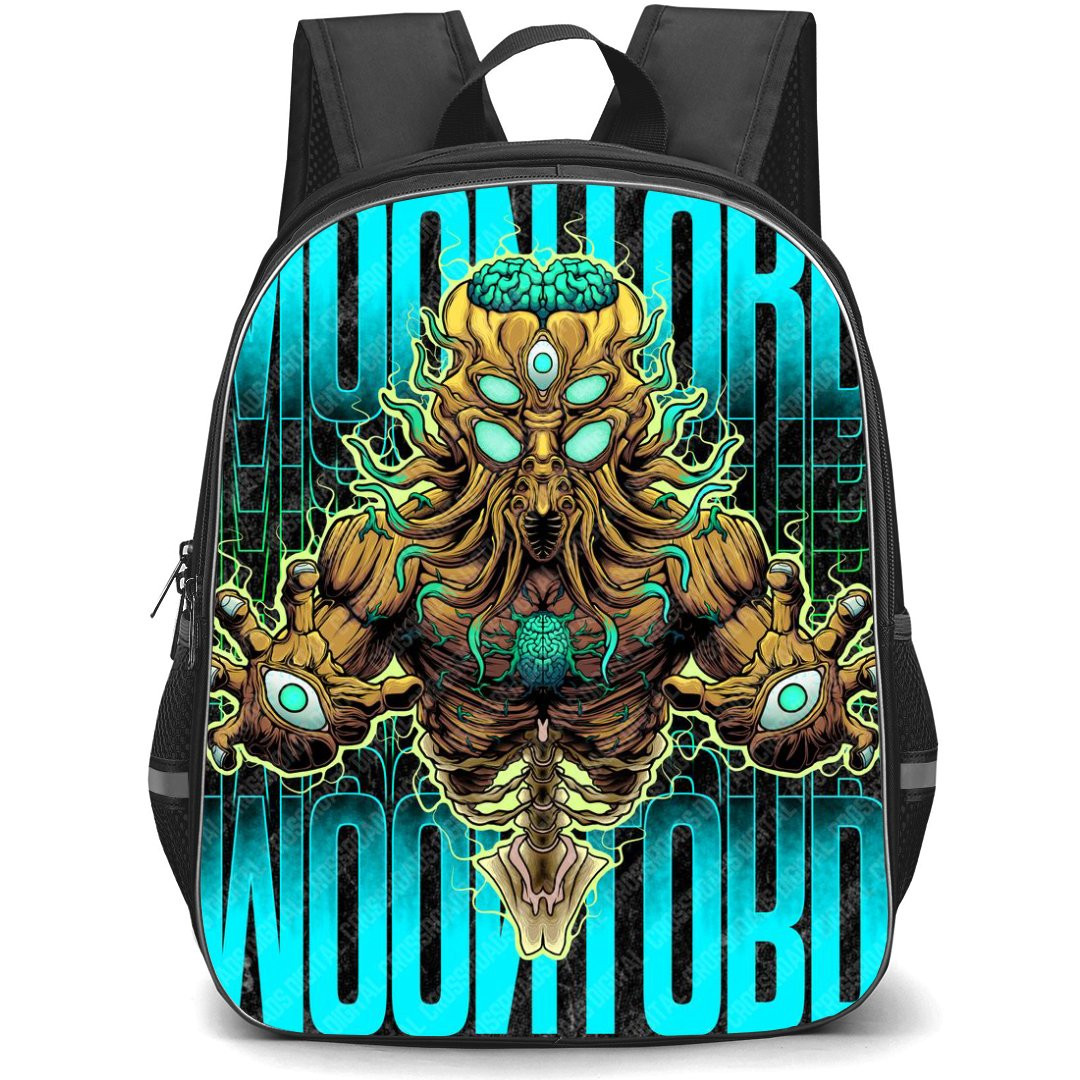 Terraria Moon Lord Backpack School Bag StudentPack - Moon Lord Fierce Portrait Boss Poster
