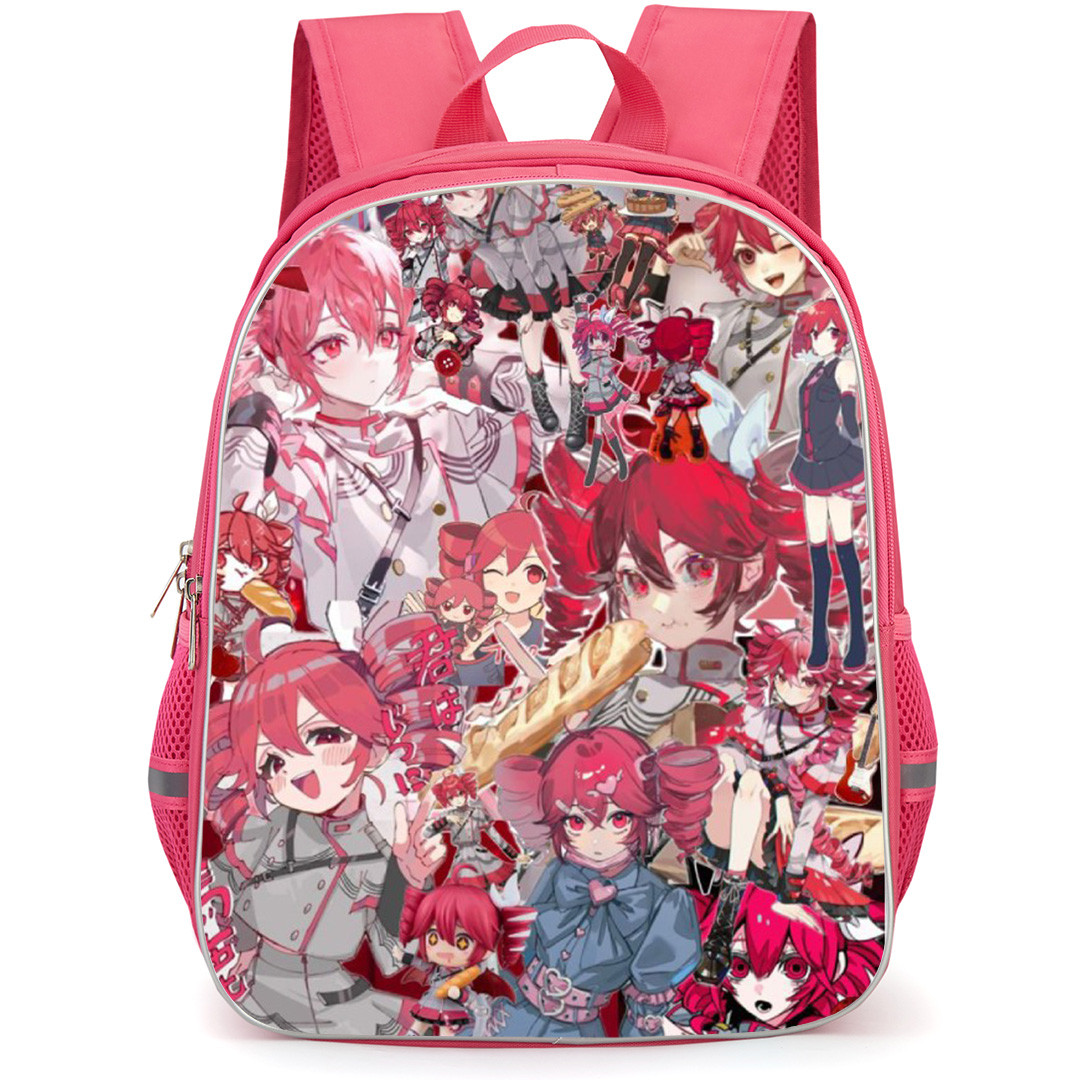 Teto Kasane Backpack School Bag StudentPack - Different Moods Portrait Collage