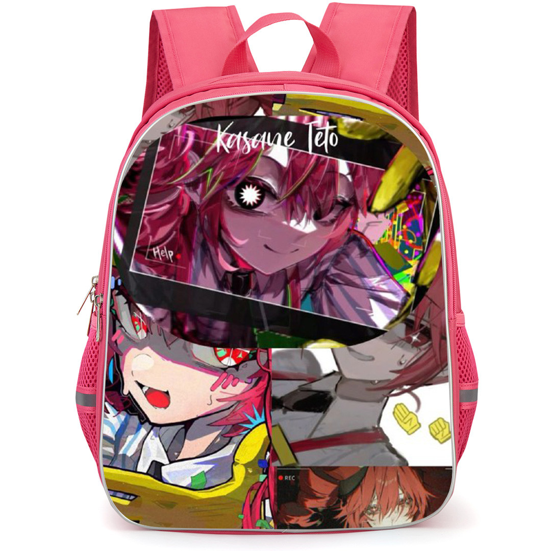 Teto Kasane Backpack School Bag StudentPack - Fierce Portrait Collage Series Poster
